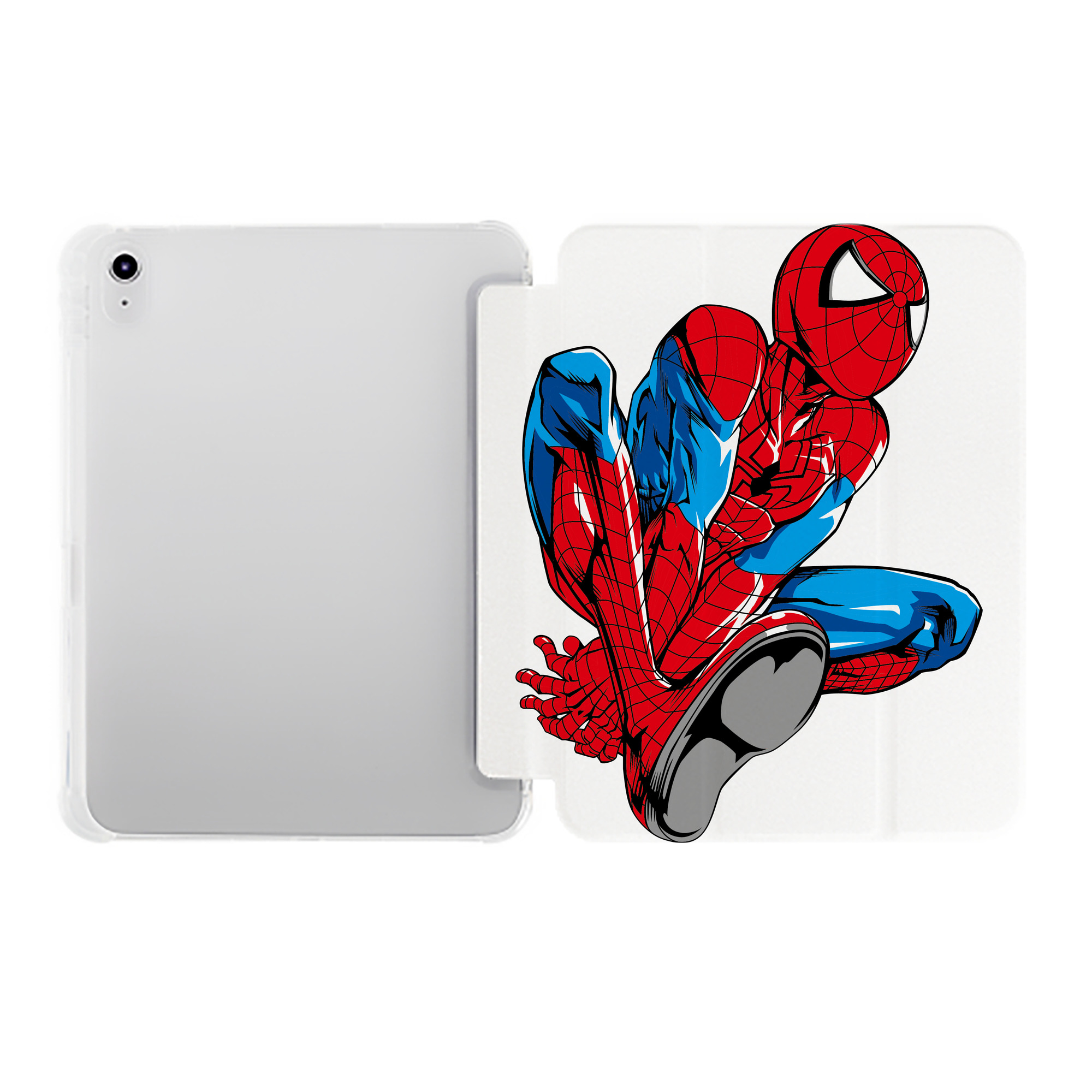 （画像用） アベンジャーズ The Avengers IPad ケース ペン収納付き 三つ折りスタンド PUレザー×シリコン 対応機種9.5/10.5/10.9インチ